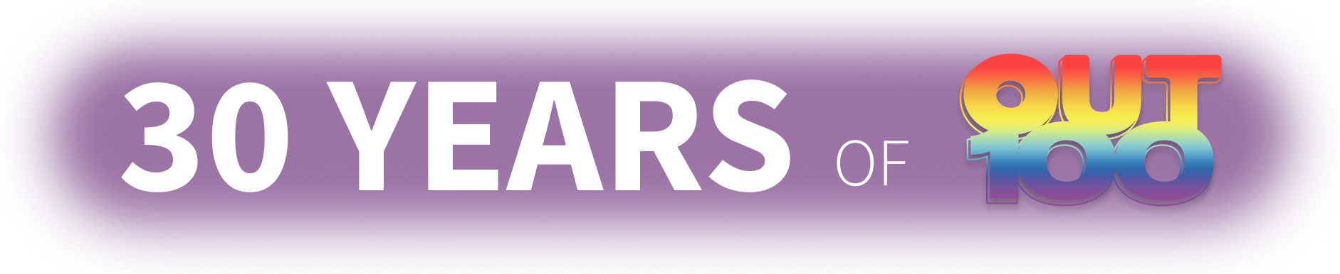 Out 100 anniversary logo