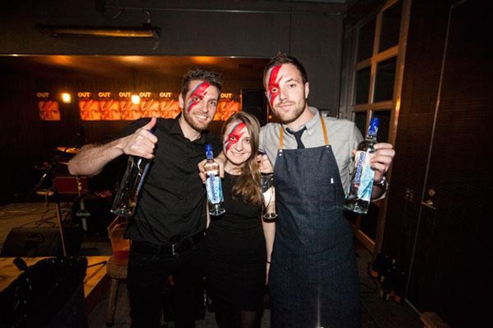 OUT Bowie Party at Hotel Americano