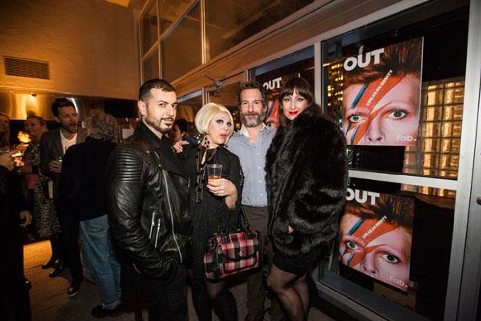 OUT Bowie Party at Hotel Americano
