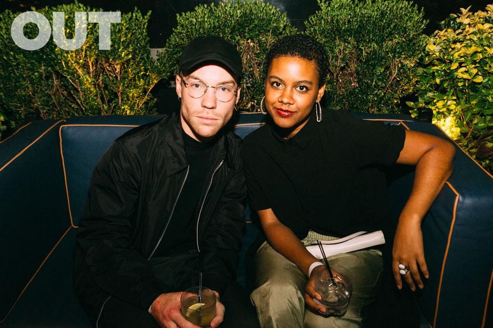 OUT Digital Managing Editor Justin Moran and Peyton Dix