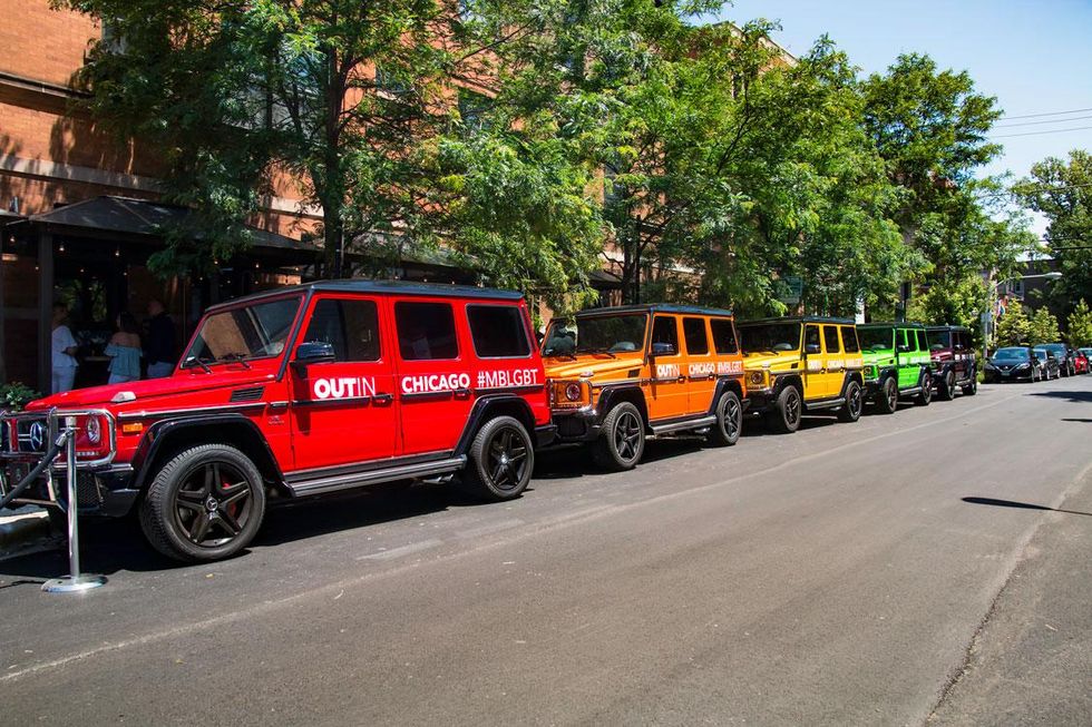 OUT in Chicago 2018 With Mercedes-Benz
