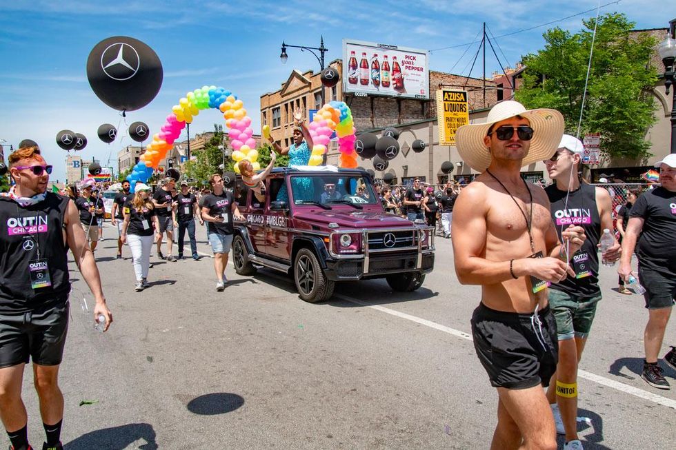 OUT in Chicago 2018 With Mercedes-Benz