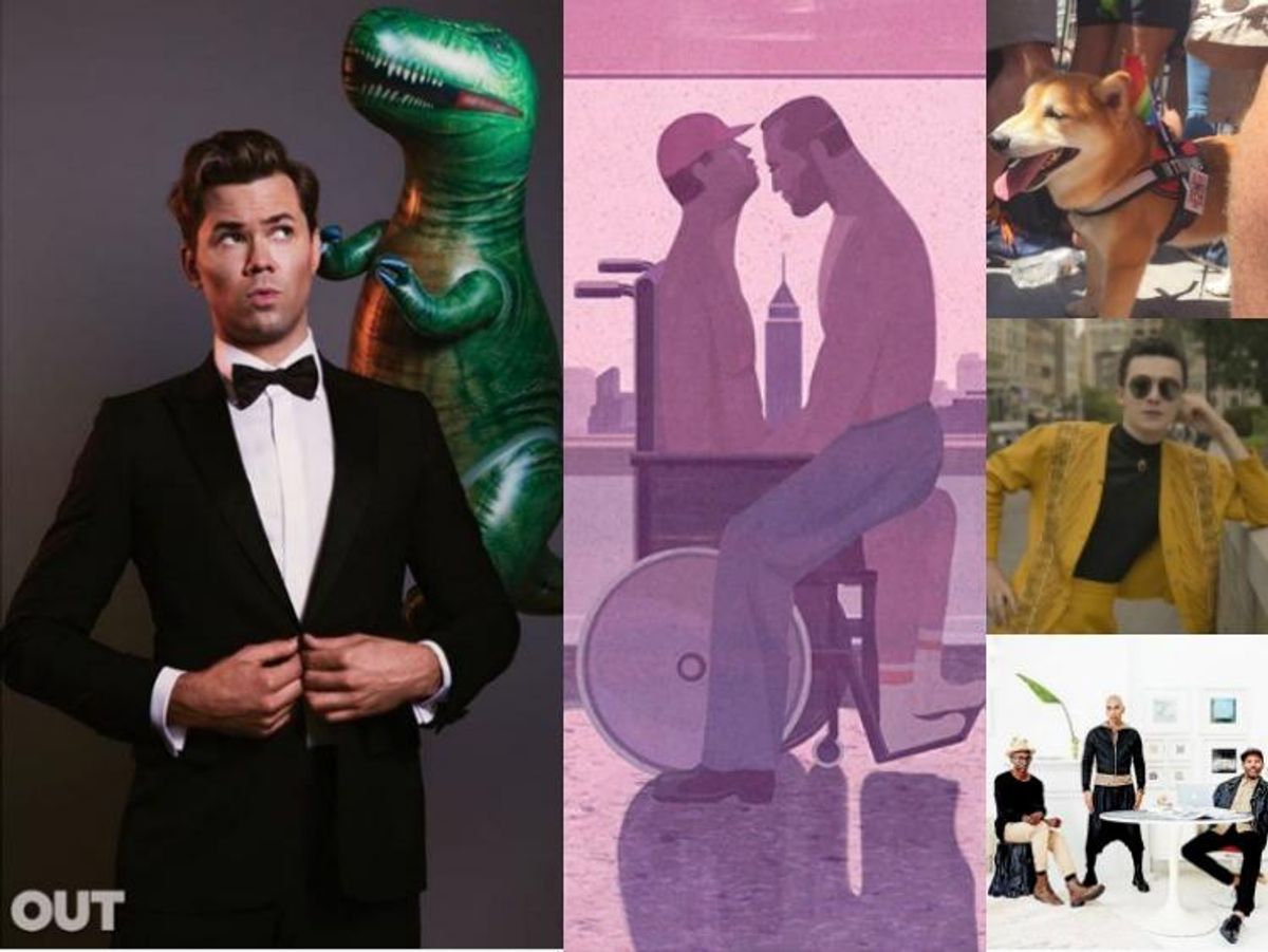 Out Magazine, Andrew Rannells