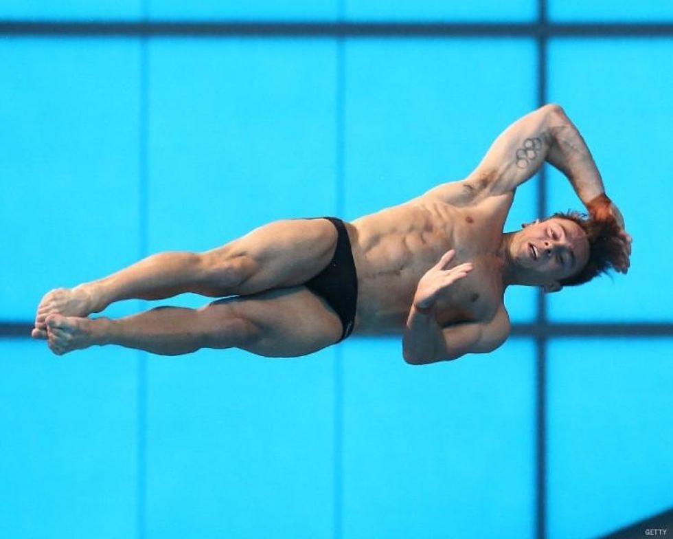 Out Magazine is Celebrating Tom Daley's 27th Birthday With a Few Our Favorite Pics From Over the Years
