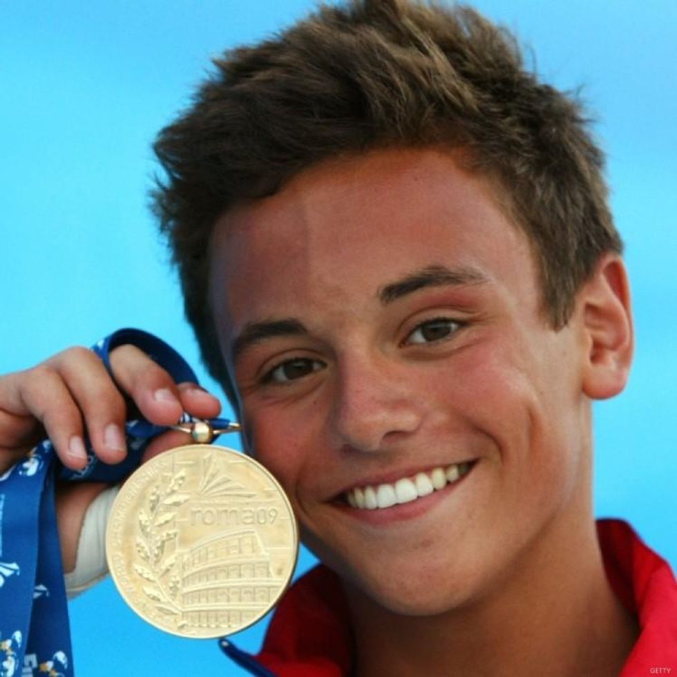 Out Magazine is Celebrating Tom Daley's 27th Birthday With a Few Our Favorite Pics From Over the Years