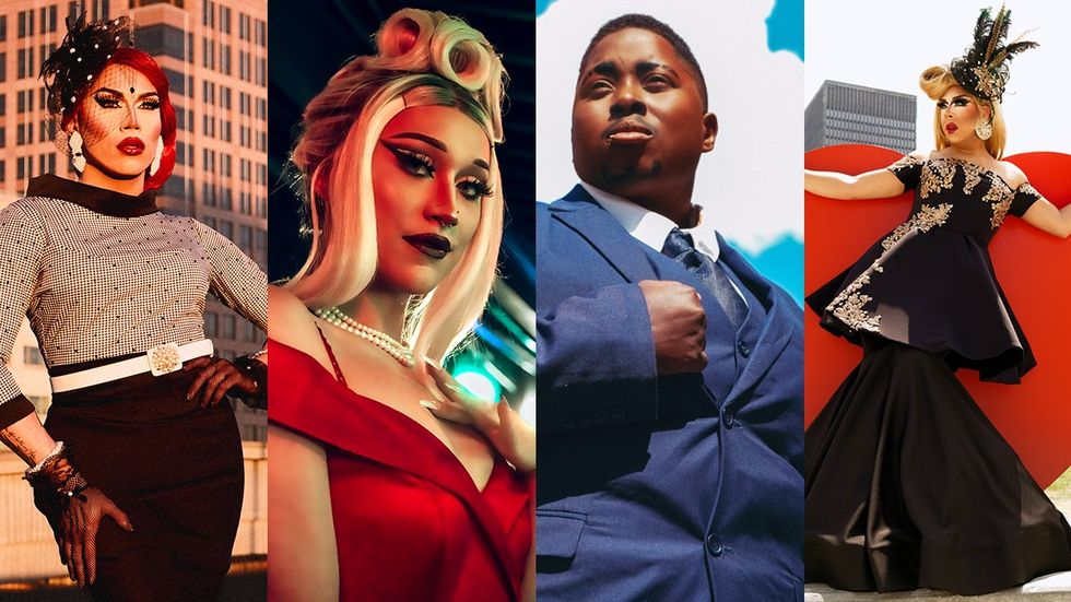 OUT MAGAZINE photo gallery flower city drag queens mrs. kasha davis darienne lake rupaul's drag race