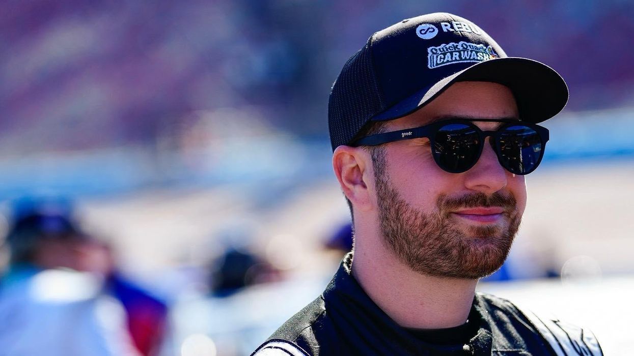 Out NASCAR Driver Zach Herrin