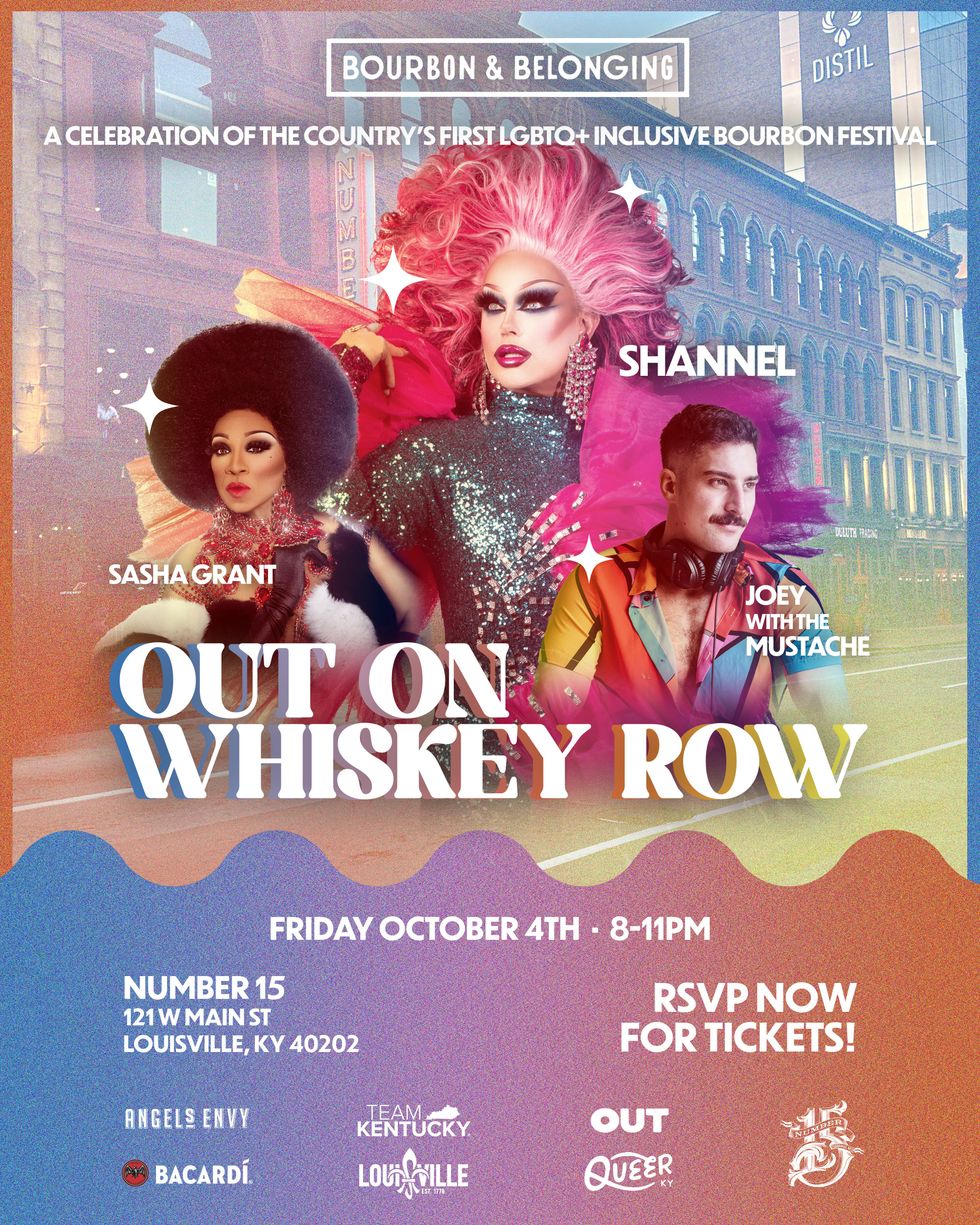 Out on Whiskey Row where bourbon meets pride and celebration