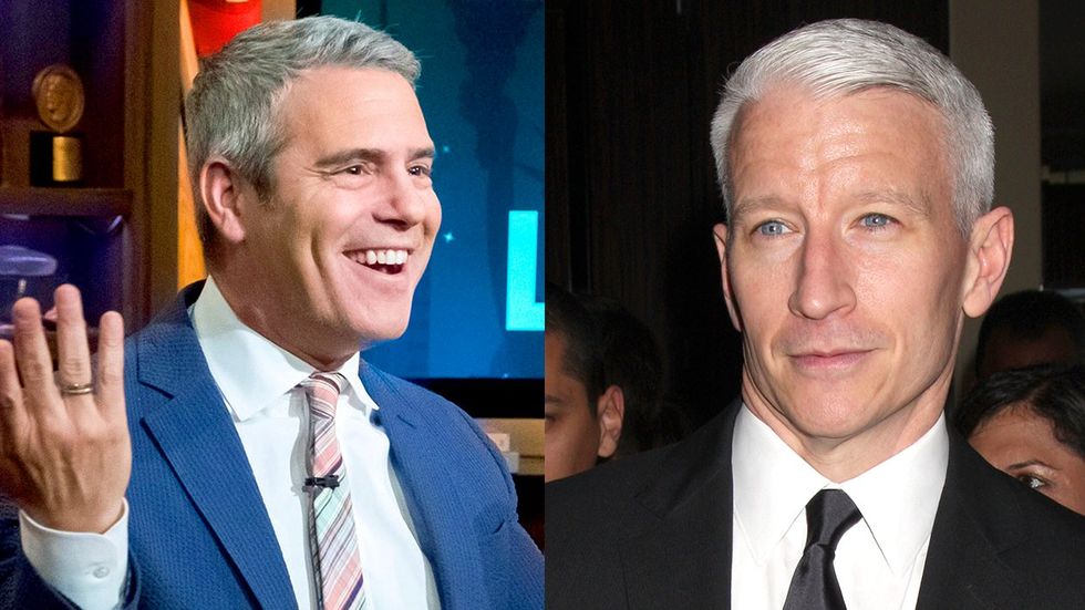 Out Queer Gay Celebrities Andy Cohen Anderson Cooper LGBTQ Community