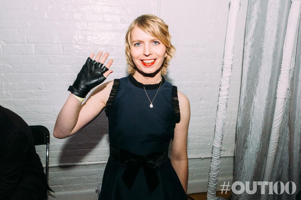 OUT100 cover star and honoree Chelsea Manning
