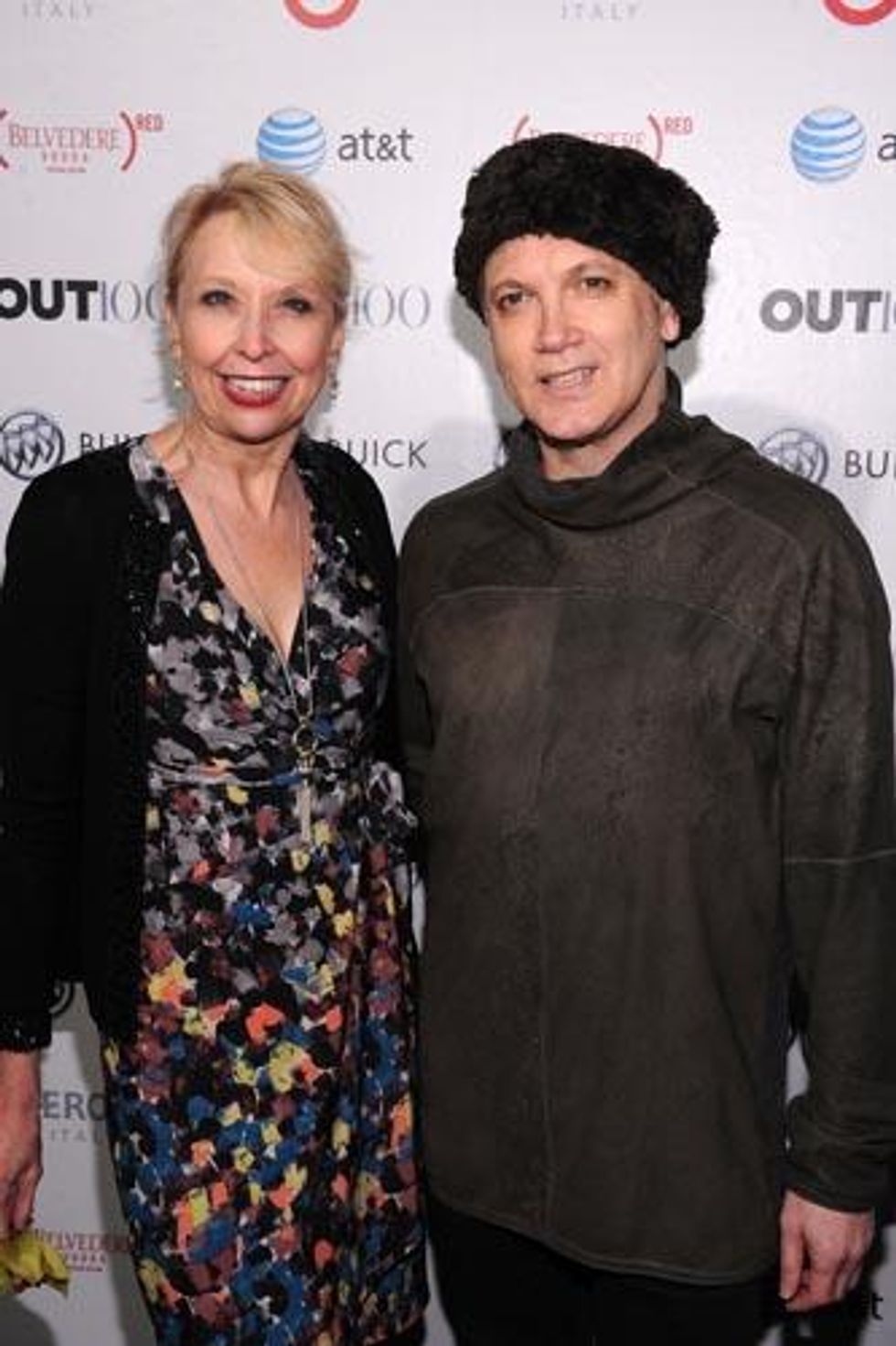 Out100 Honoree Charles Busch and Julie Halston
