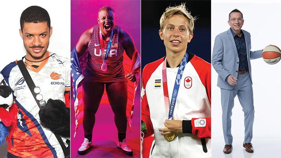 Out100 Honorees Changing the Game in Sports