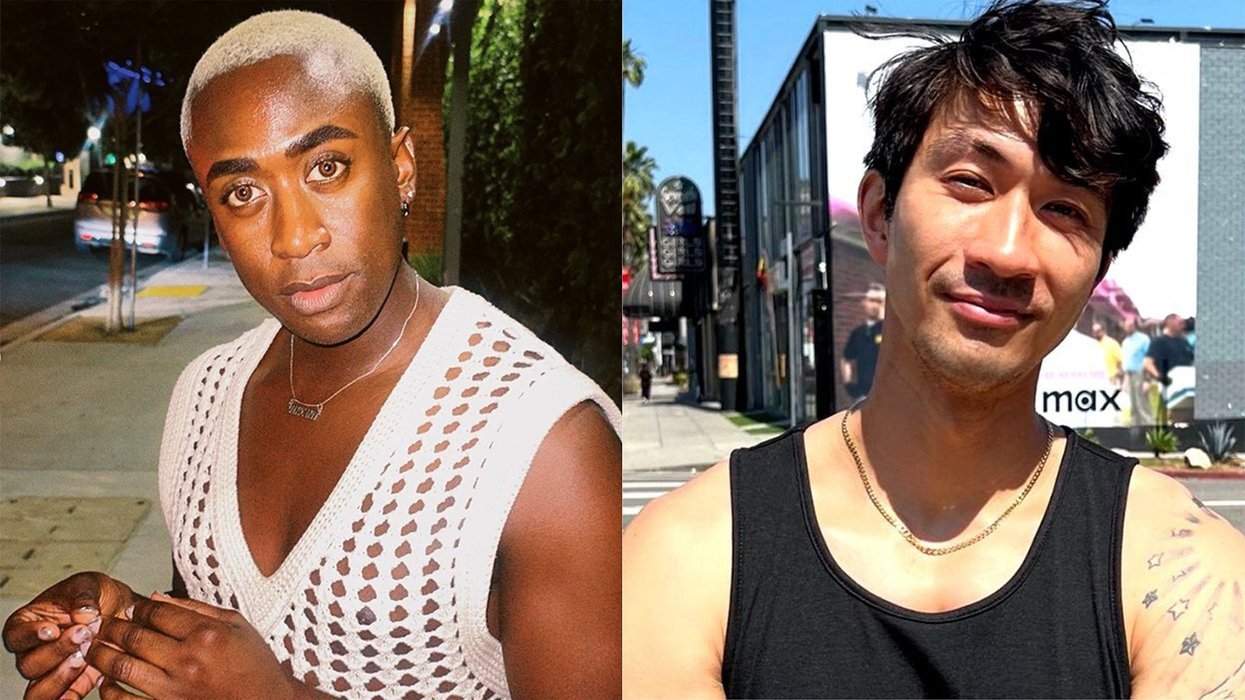 Out100 honorees Ronnie Woo Vincint