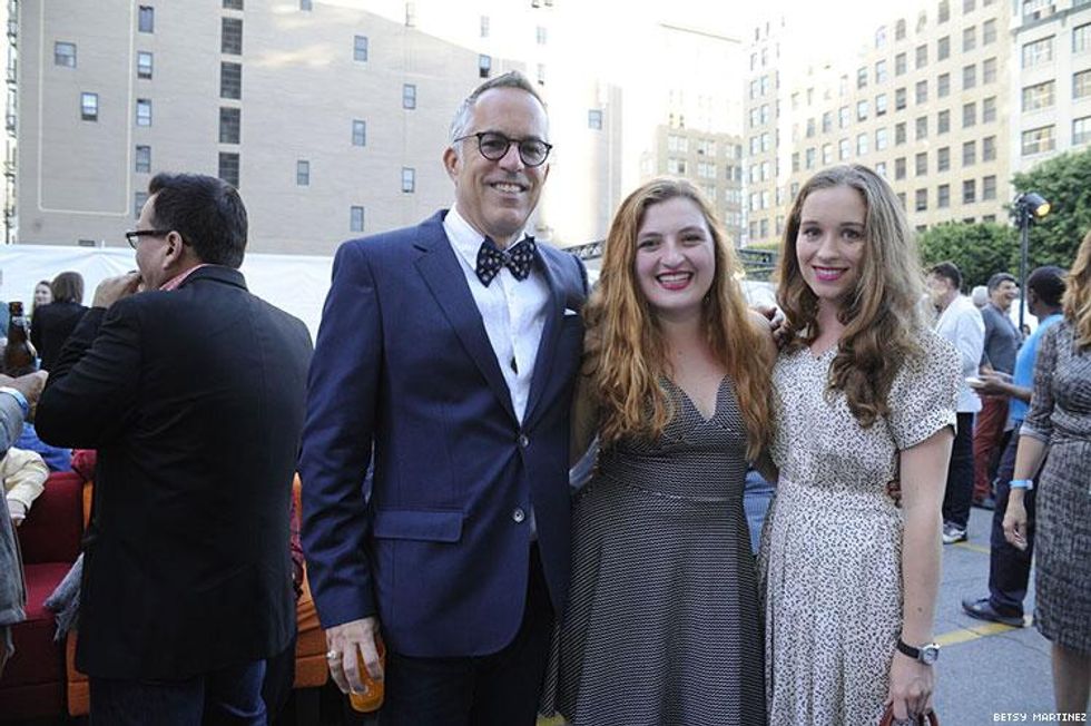 Outfest Honoree John Cooper (left)