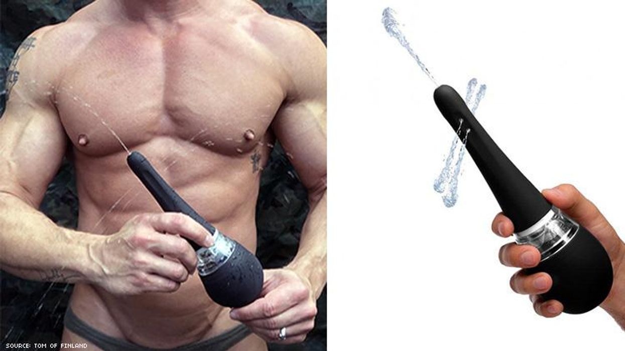 Out’s Top Bottoms Test Tom of Finland’s Electric Douche