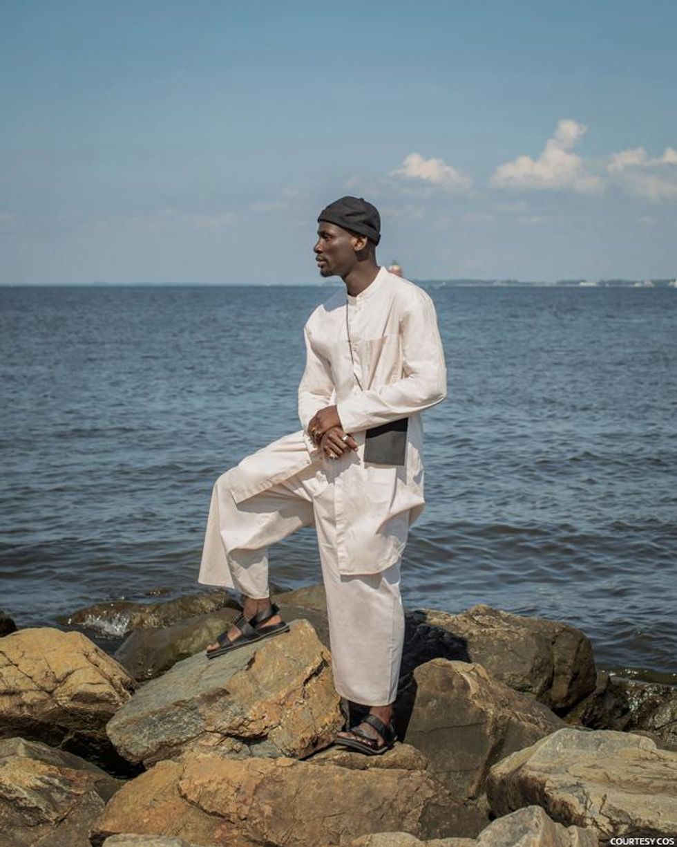 Oversized Long Cotton Shirt