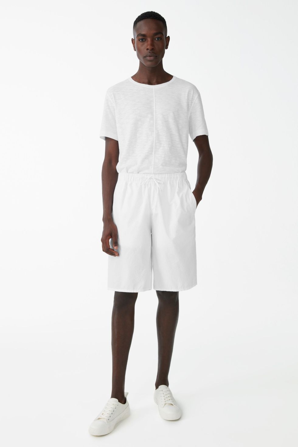 Oversized Organic Cotton Shorts