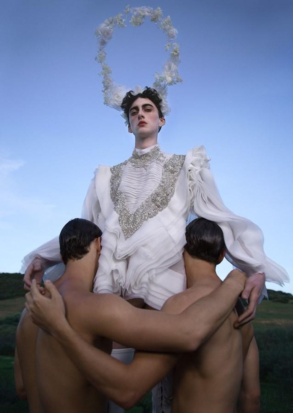 Palomo Spain's New Campaign Features Queer Sex in Femme Couture