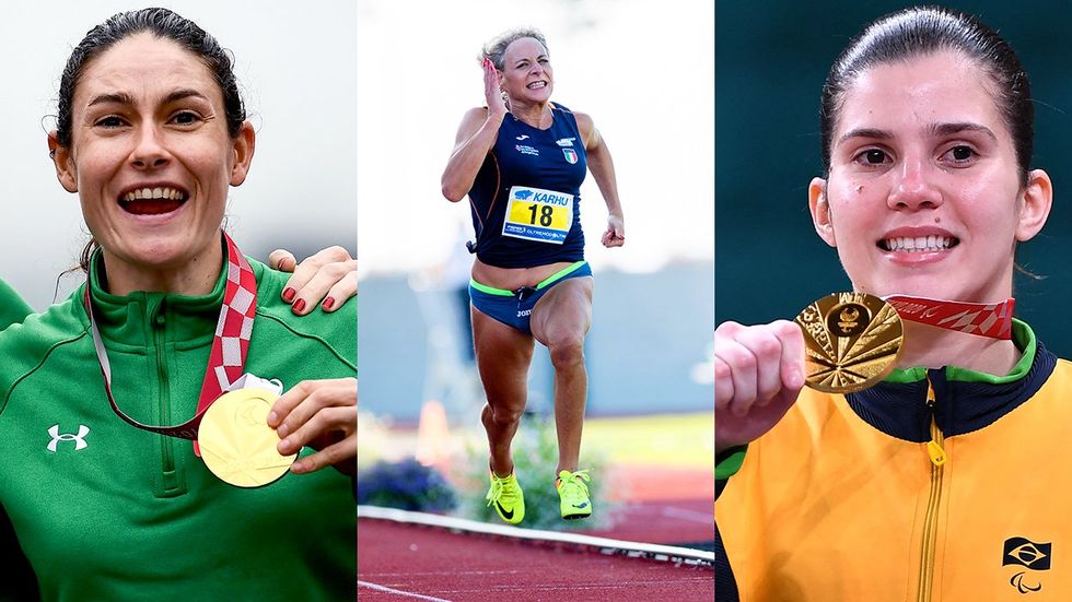 paralymians Katie George Dunlevy ireland Valentina petrillo italy alana maldonado brazil