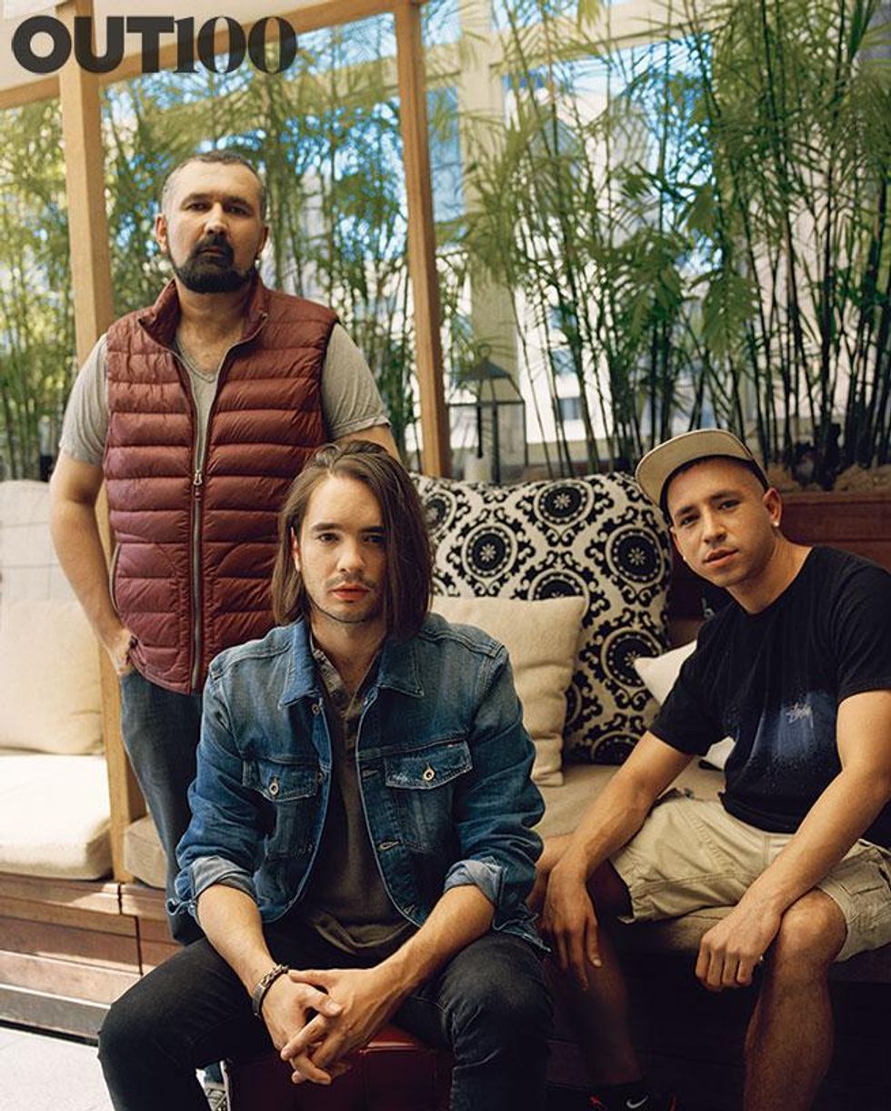 Parvez Sharma, Dan Sickles & Antonio Santini