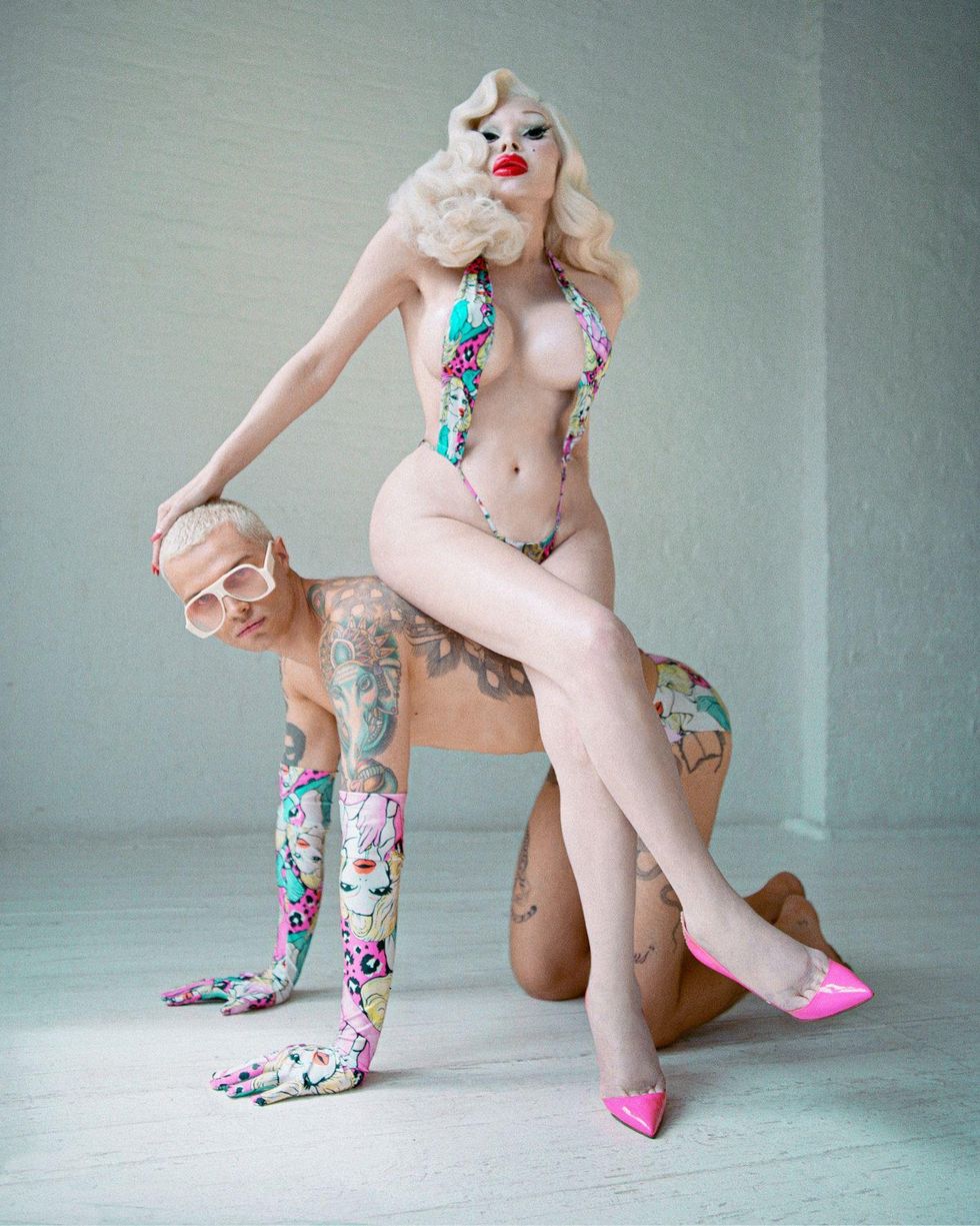patrick church amanda lepore capsule collection