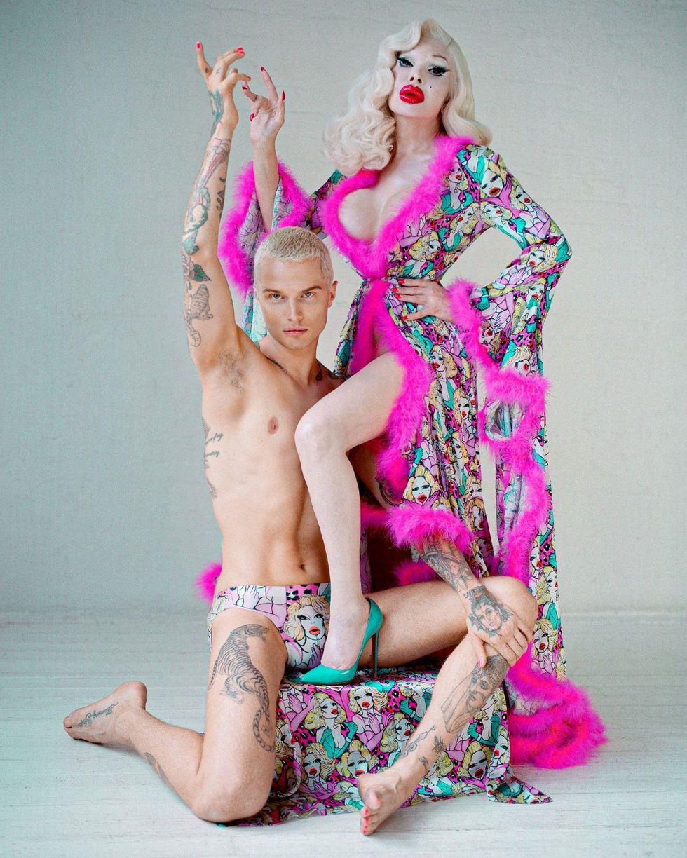 patrick church amanda lepore capsule collection