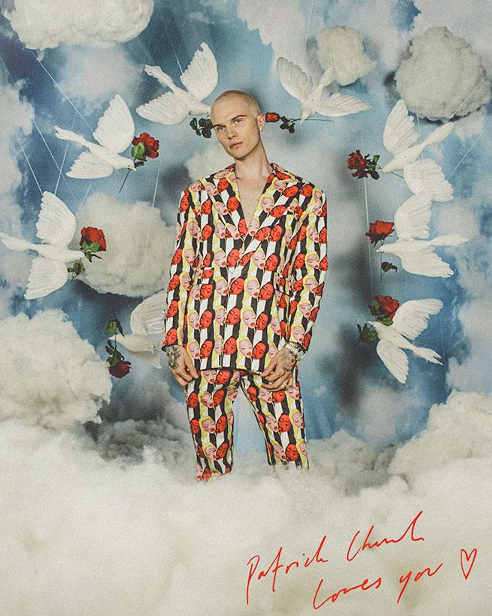 Patrick Church is most famous for his art (and his speedos). But now, he’s ready to take over your wardrobe.