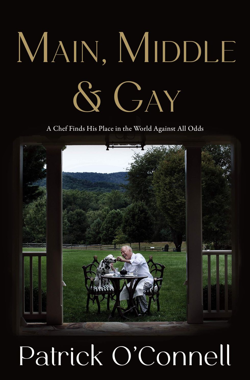 Patrick O\u2019Connell\u2019s new memoir cover, Main, Middle & Gay