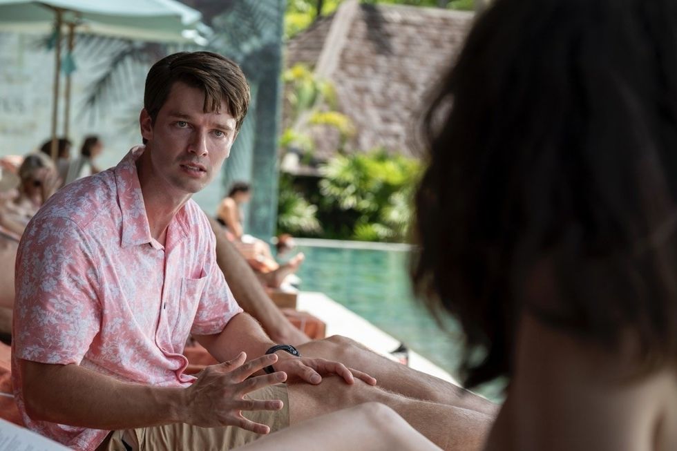 Patrick Schwarzenegger on The White Lotus season 3 episode 6