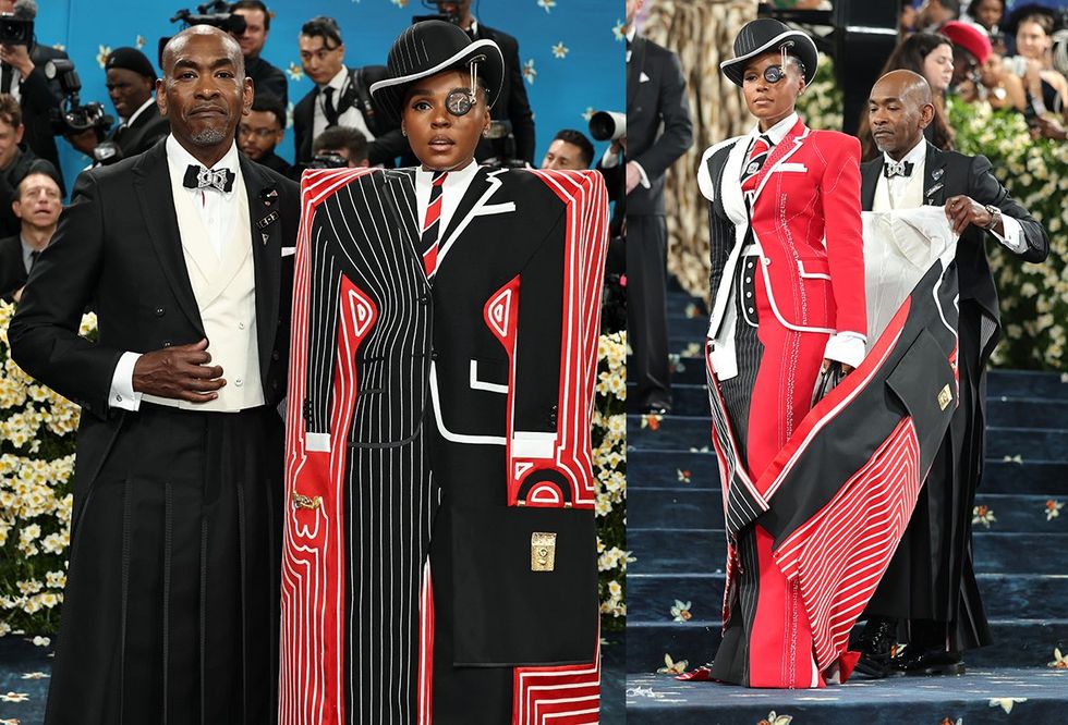 Paul Tazewell and Janelle Mon\u00e1e Met Gala 2025