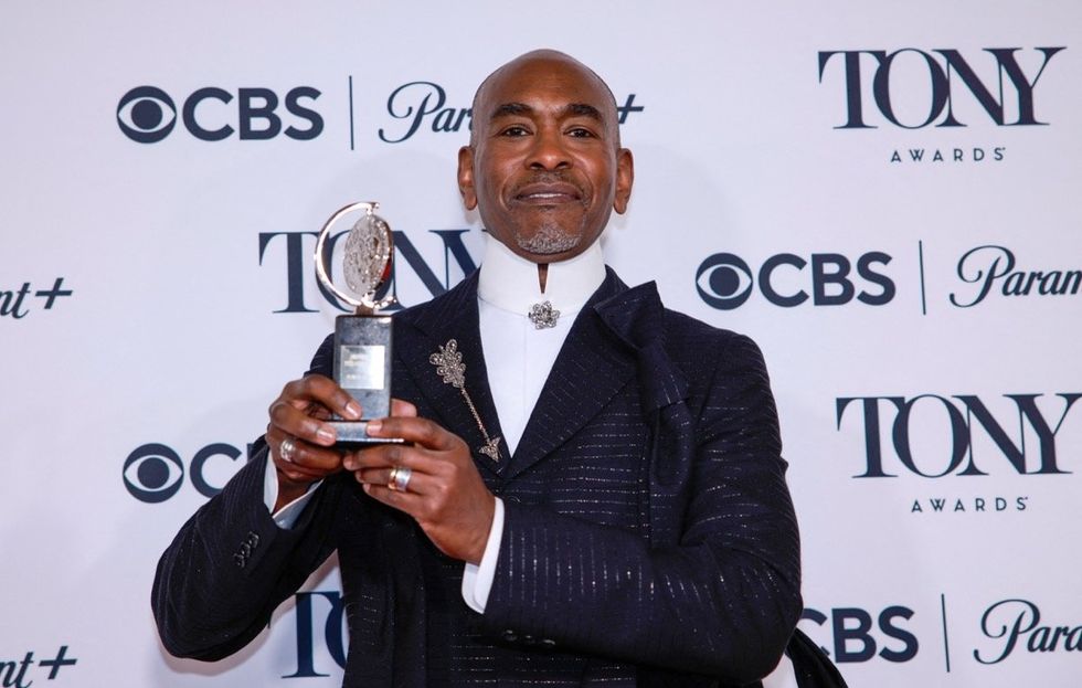 Paul Tazewell wins Best Costume Design of a Musical award for Death Becomes Her at the 78th Tony Awards