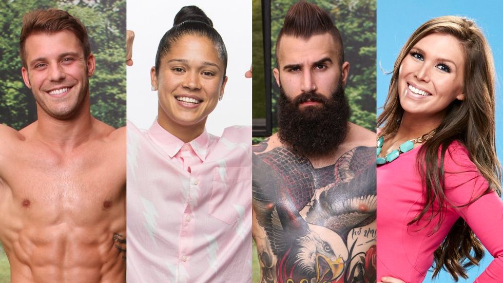 Paulie Calafiore; Kaycee Clark; Paul Abrahamian; Audrey Middleton on \u200bBig Brother\u200b