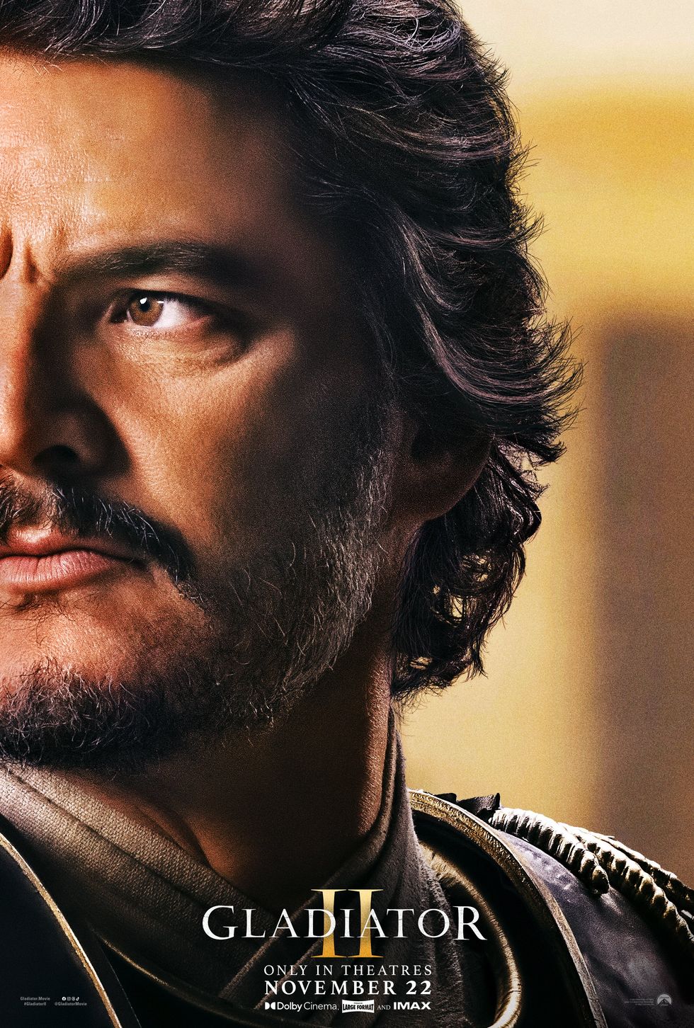 Pedro Pascal as Marcus Acacius
