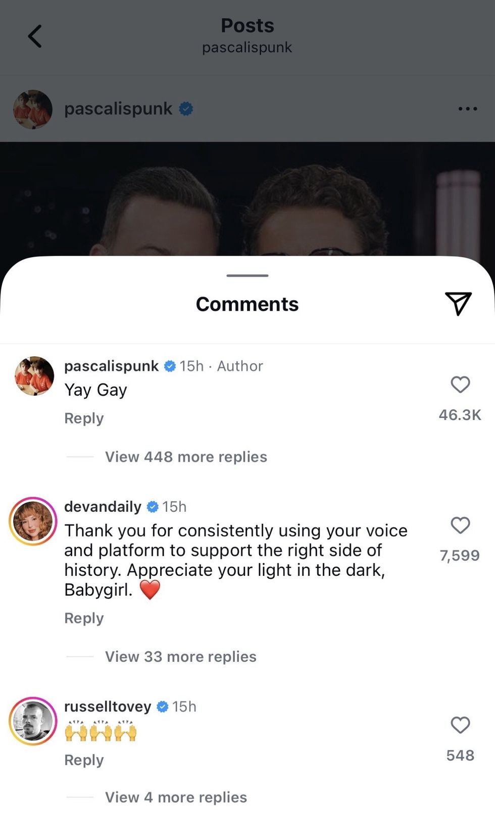 Pedro Pascal shares 'Yay Gay' comment in his post in support of Jimmy Kimmel