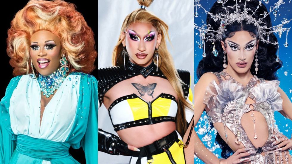 Peppermint; Anetra; Jewels Sparkles on RuPaul's Drag Race