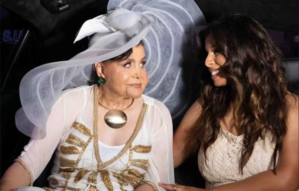 performer Sir Lady Java beside Hailie Sahar