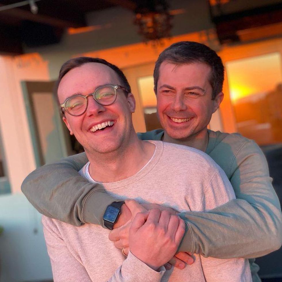 Pete and Chasten Buttigieg