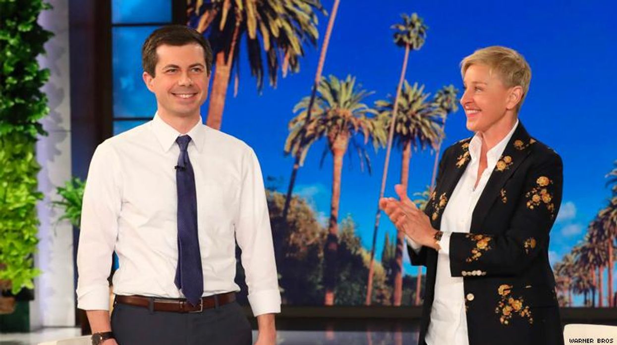 Pete Buttigieg Criticizes Pence’s Homophobic Policies on ‘Ellen’