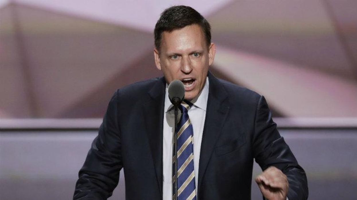 Peter Thiel, Donald Trump