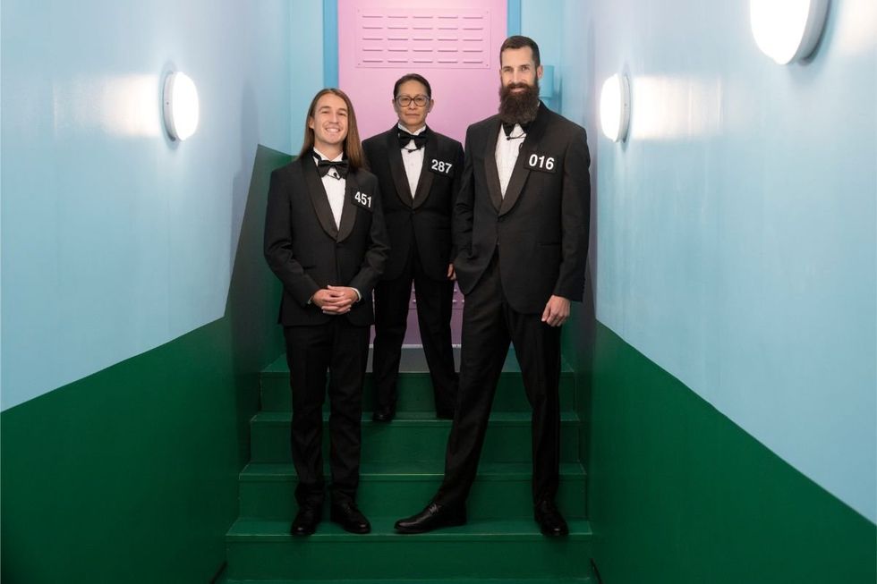 Phill, Mai and Sam on Squid Game: The Challenge