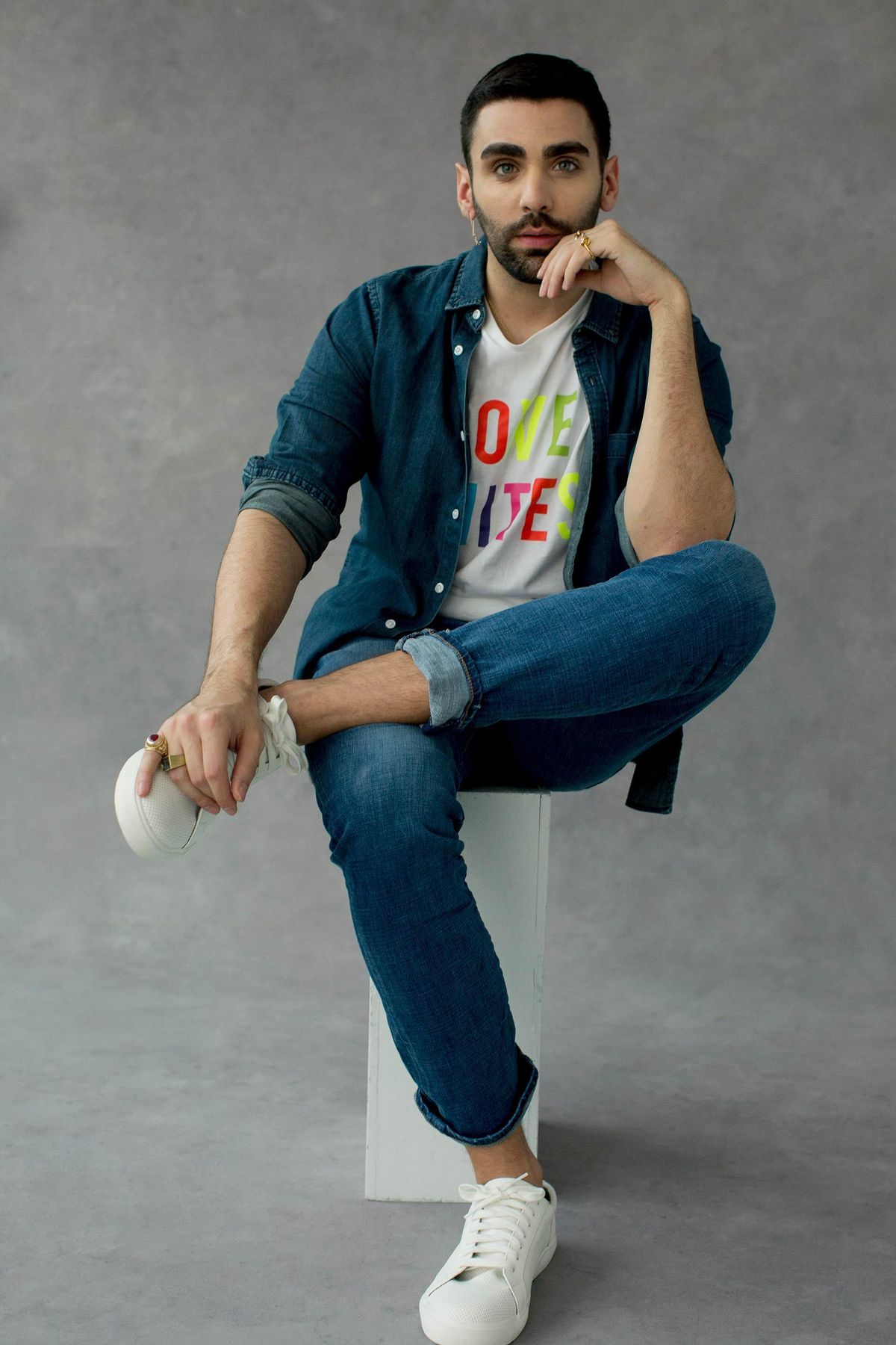 Phillip Picardi for Express "Love Unites" Collection