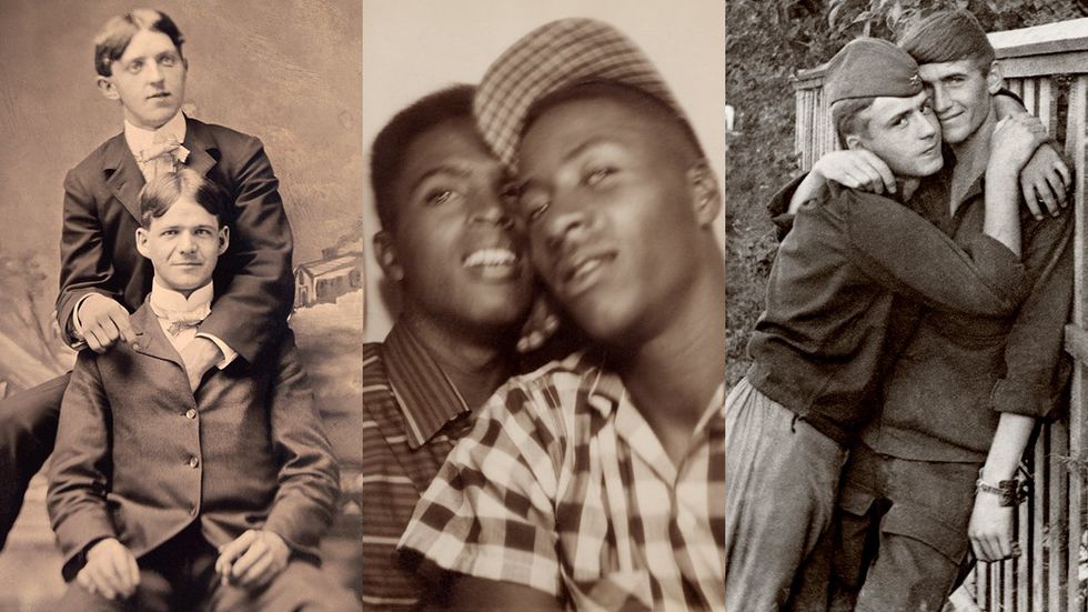 photo gallery book preview Loving II Photographic History of Men in Love from 1850s through 1950s