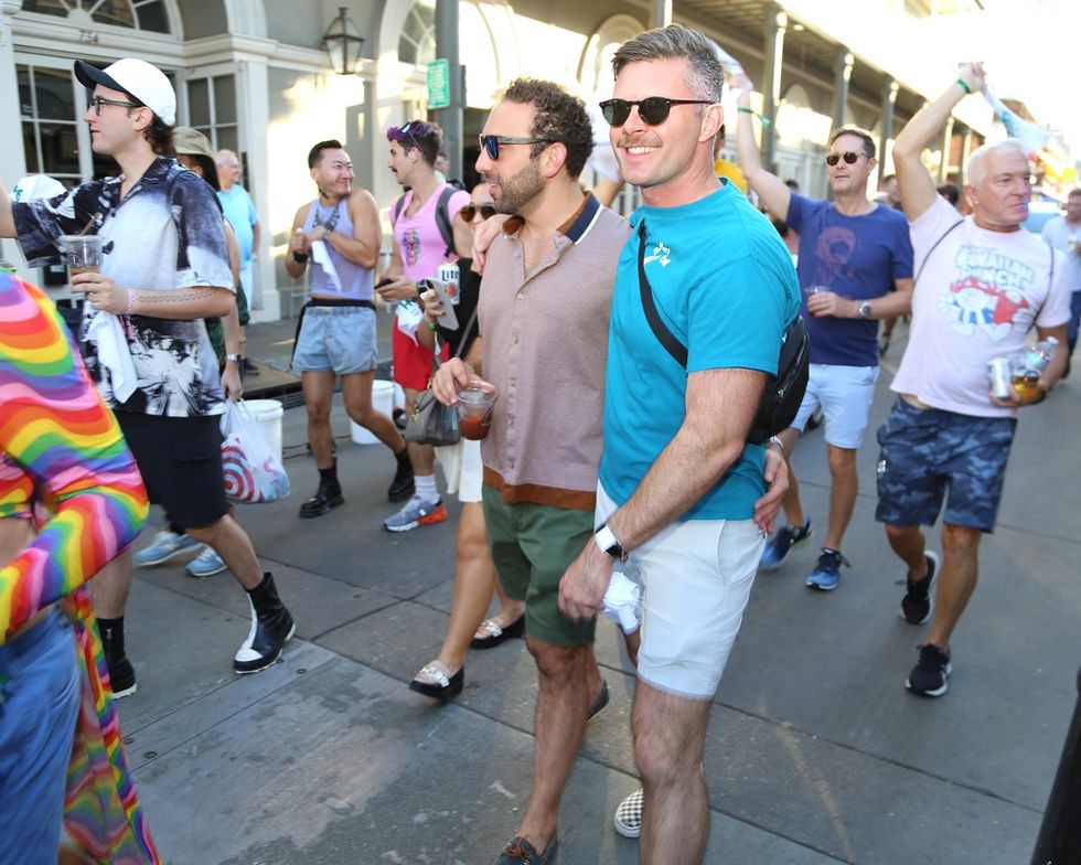 photo gallery: CAMP HNO 2024 Street Parade Second Line Napkin Toss