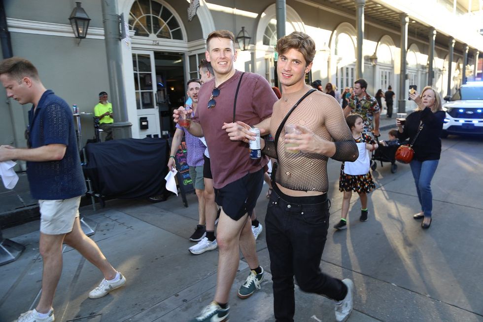 photo gallery: CAMP HNO 2024 Street Parade Second Line Napkin Toss