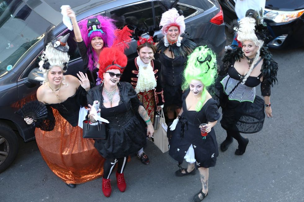 photo gallery: CAMP HNO 2024 Street Parade Second Line Napkin Toss