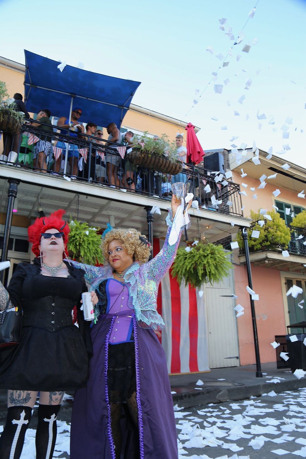 photo gallery: CAMP HNO 2024 Street Parade Second Line Napkin Toss