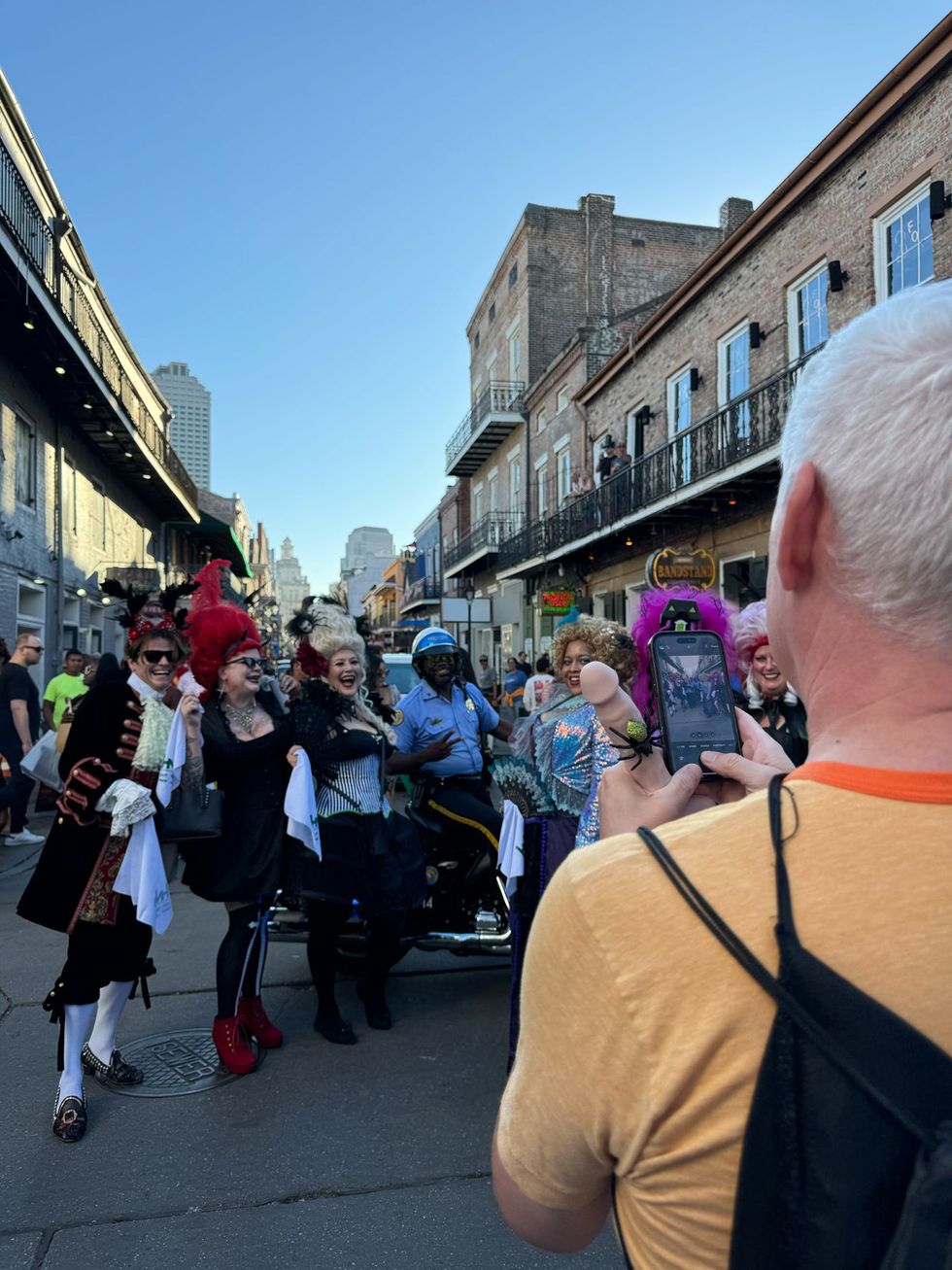 photo gallery: CAMP HNO 2024 Street Parade Second Line Napkin Toss