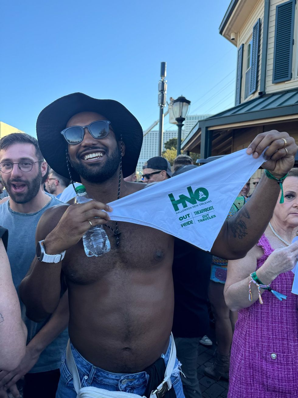 photo gallery: CAMP HNO 2024 Street Parade Second Line Napkin Toss