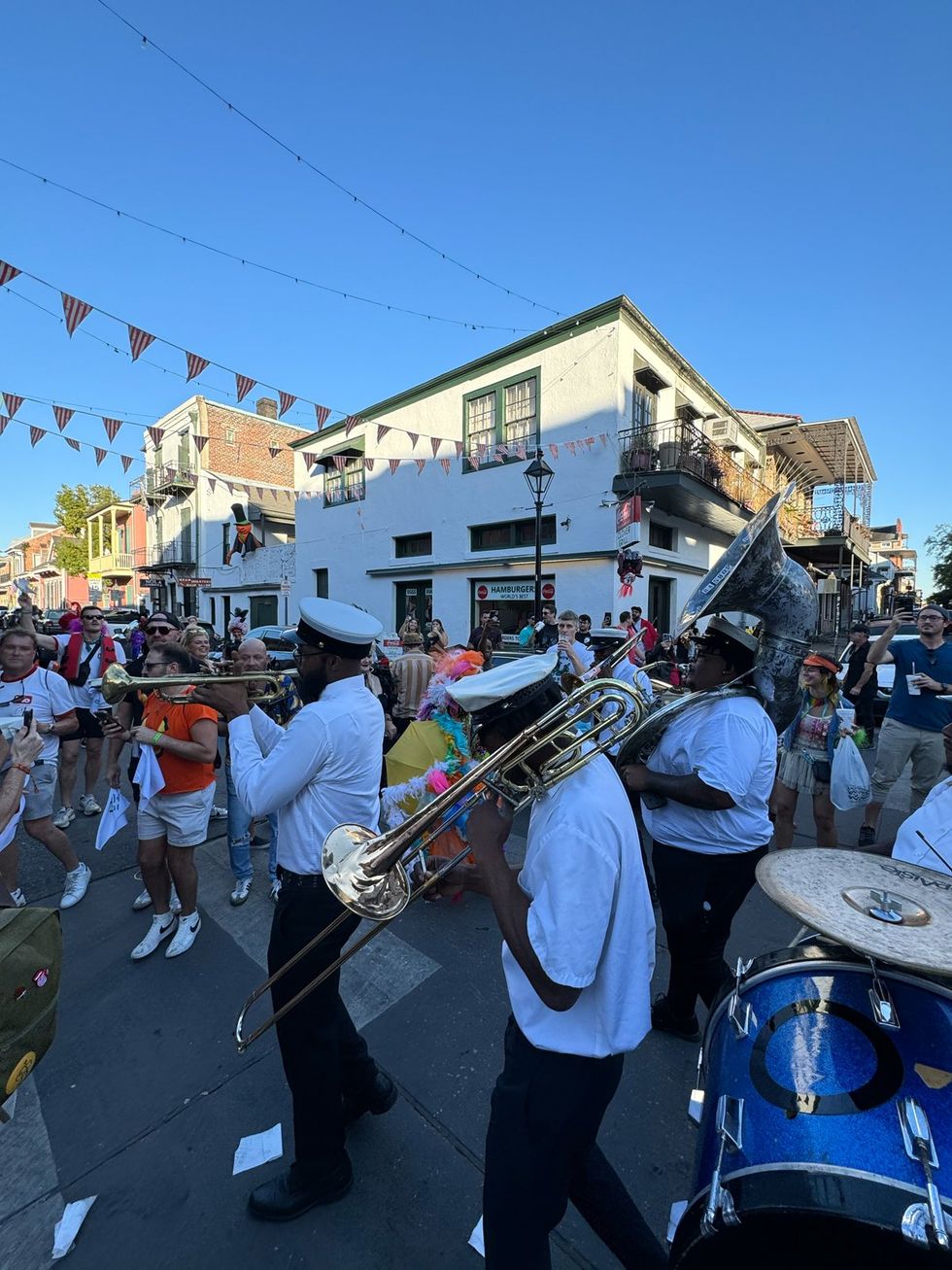photo gallery: CAMP HNO 2024 Street Parade Second Line Napkin Toss
