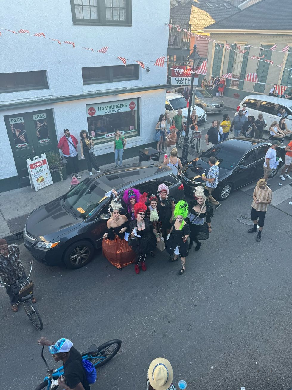 photo gallery: CAMP HNO 2024 Street Parade Second Line Napkin Toss